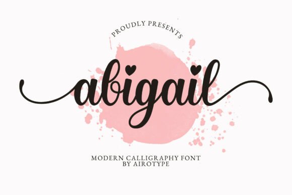 Abigail Font: A Designer's Guide to Elegant Script Typography
