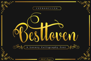 Besttoven: The Modern Calligraphy Font for Luxury Branding