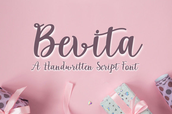 Bevita: Crafting Visual Elegance with This Delicate Script Font