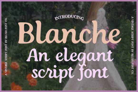 Blanche: A Vintage Script for Modern Elegance