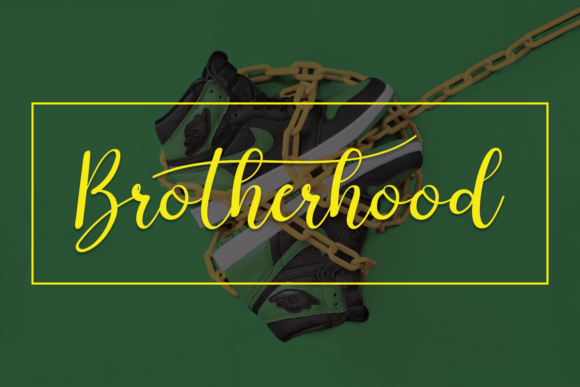 Brotherhood: A Script Font That Dances Off the Page