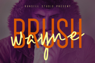 Brush Wayne Duo: A Modern Typeface for Bold Branding