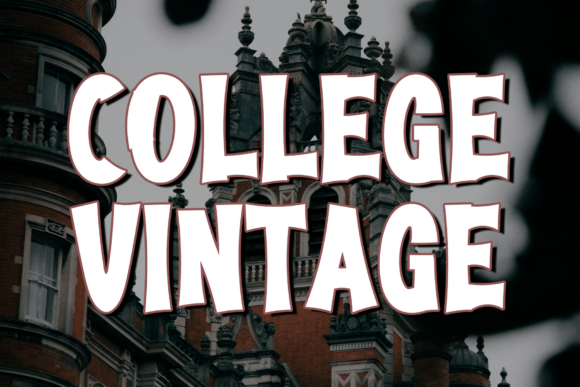 College Vintage: An Elegant Script for Modern Branding