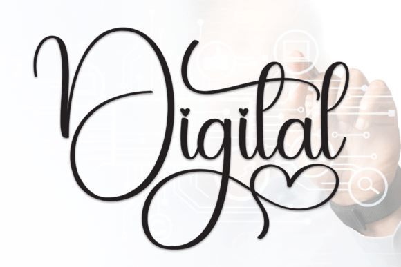 Digital: The Elegant Script for Handwritten Touches