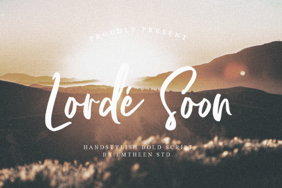 Discovering Lorde Soon: A Script Font for Modern Elegance