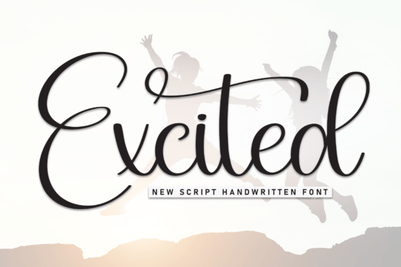 Excited: A Script Font That Captures Modern Elegance