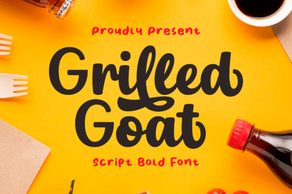 Grilled Goat: The Script Font for Modern Sophistication