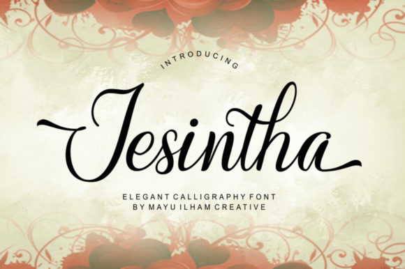 Jesintha: A Formal Script for Modern Elegance