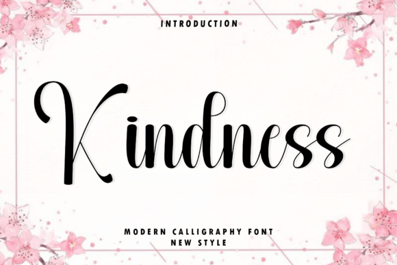 Kindness Font: Modern Elegance for Your Design Projects