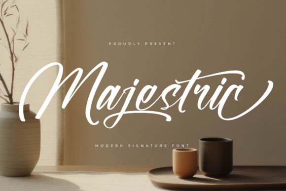 Majestric: The Script Font for Elegant Branding