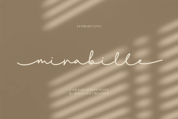 Mirabille: Crafting Elegance with a Flowing Script Font
