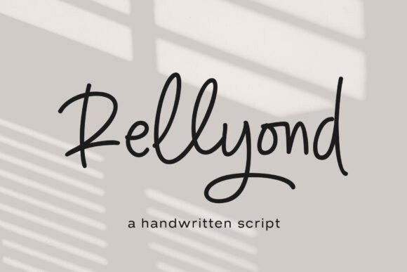 Rellyond: Crafting Modern Elegance with a Single-Line Script