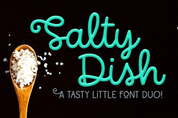 Salty Dish: A Font Pairing for Authentic Branding