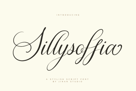 Sillysoffia: A Script Font That Whispers Romance