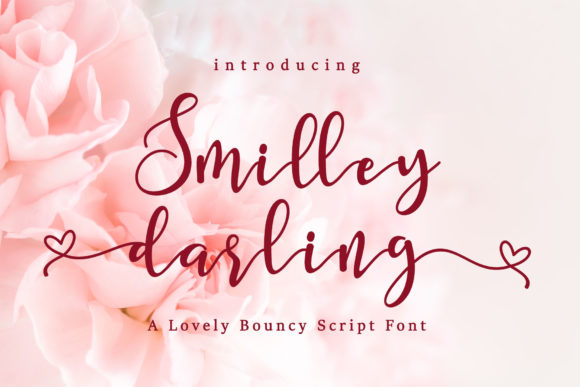 Smilley Darling: A Bouncy Script for a Handwritten Touch