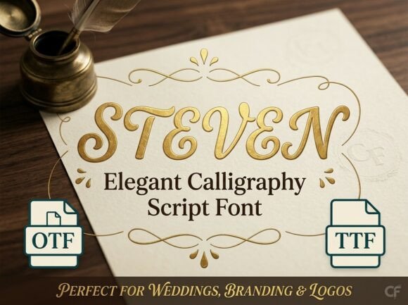 Steven: A Modern Take on Classic Calligraphy