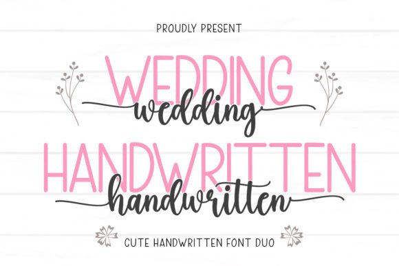 Wedding Handwritten: Your Go-To Font for Romantic Designs
